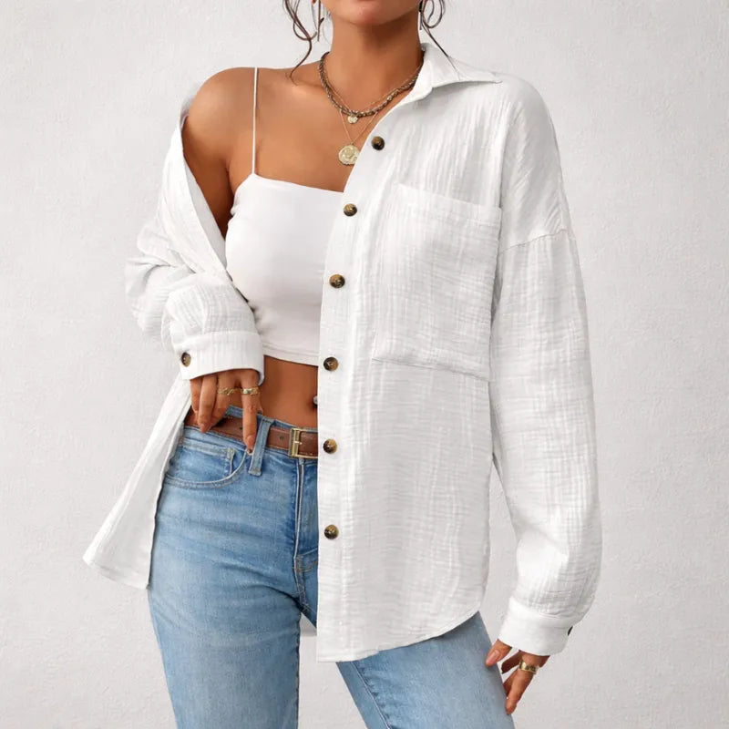 Camisa - Oversized com Botões