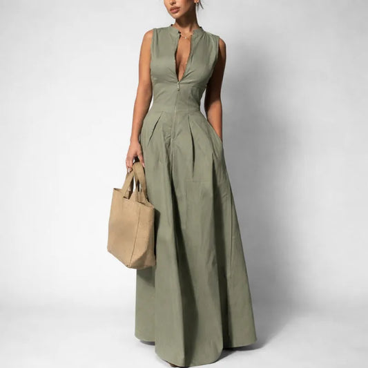 Vestido - Gola Redonda