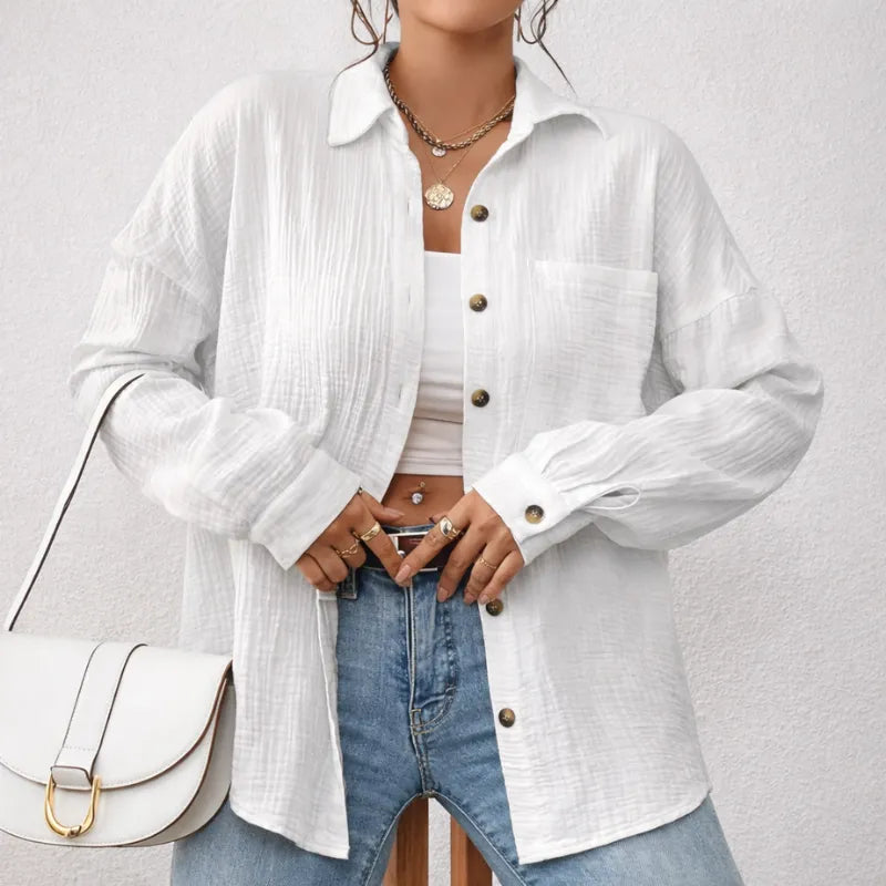Camisa - Oversized com Botões