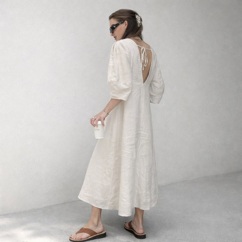 Vestido - Midi Linho