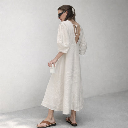 Vestido - Midi Linho