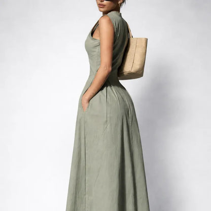 Vestido - Gola Redonda