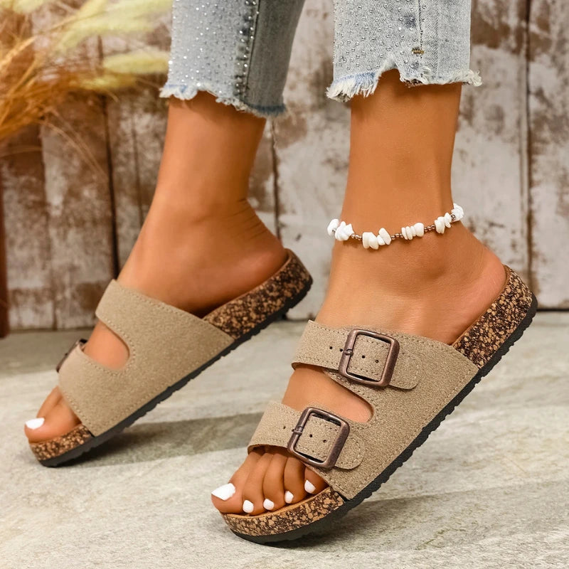 Papete - Mule com Fivelas