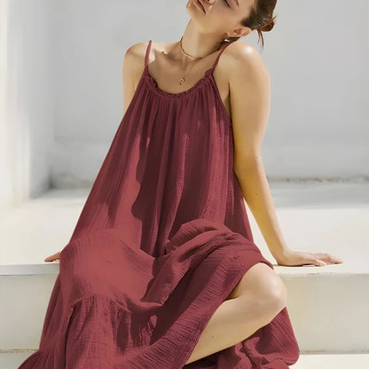Vestido Longo – Alça Fina
