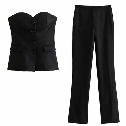Conjunto - Tomara que Caia & Calça Cintura Alta