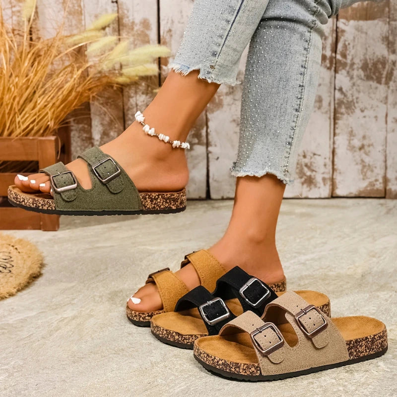 Papete - Mule com Fivelas