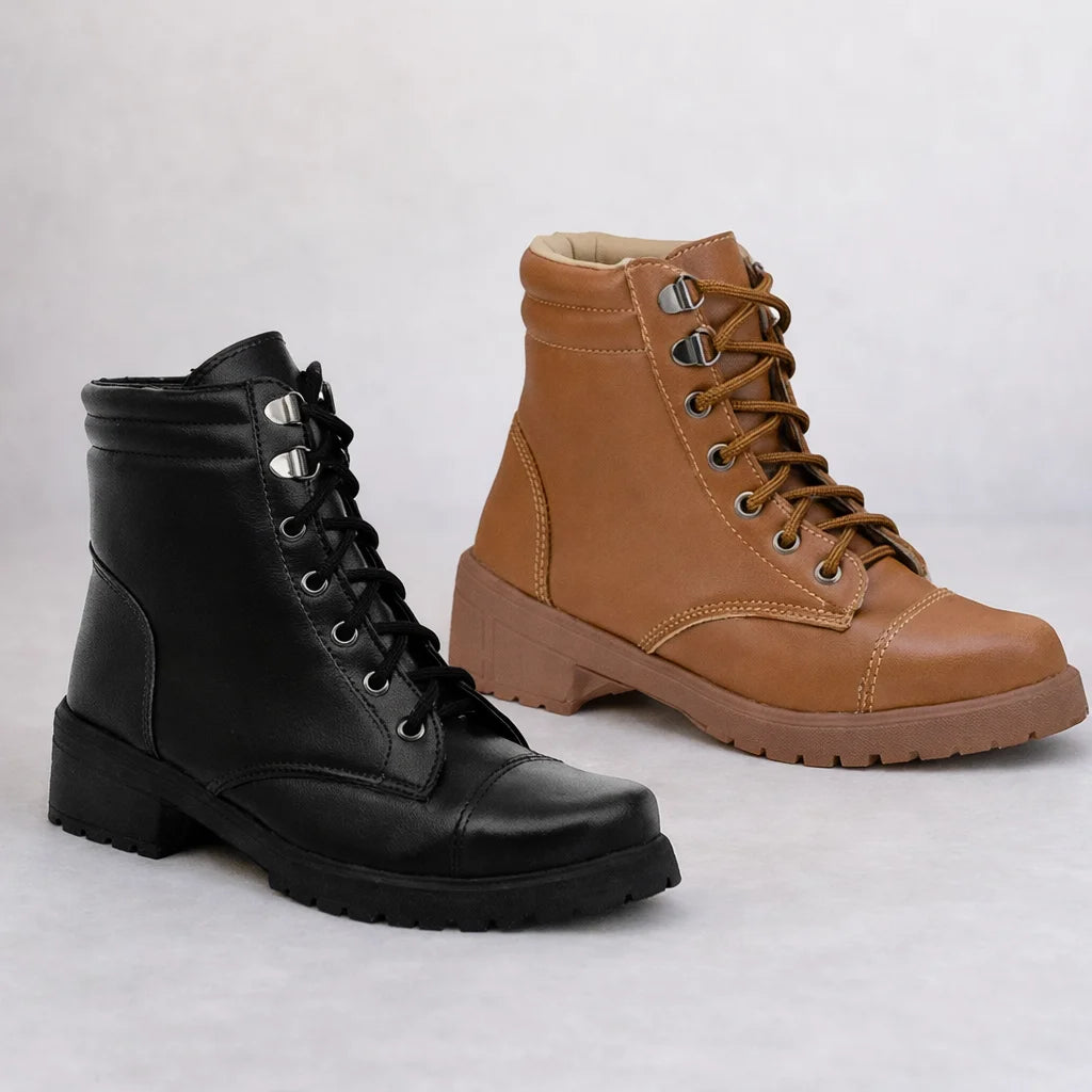 Coturno Cano Médio - COMPRE 1 PAR E LEVE 2