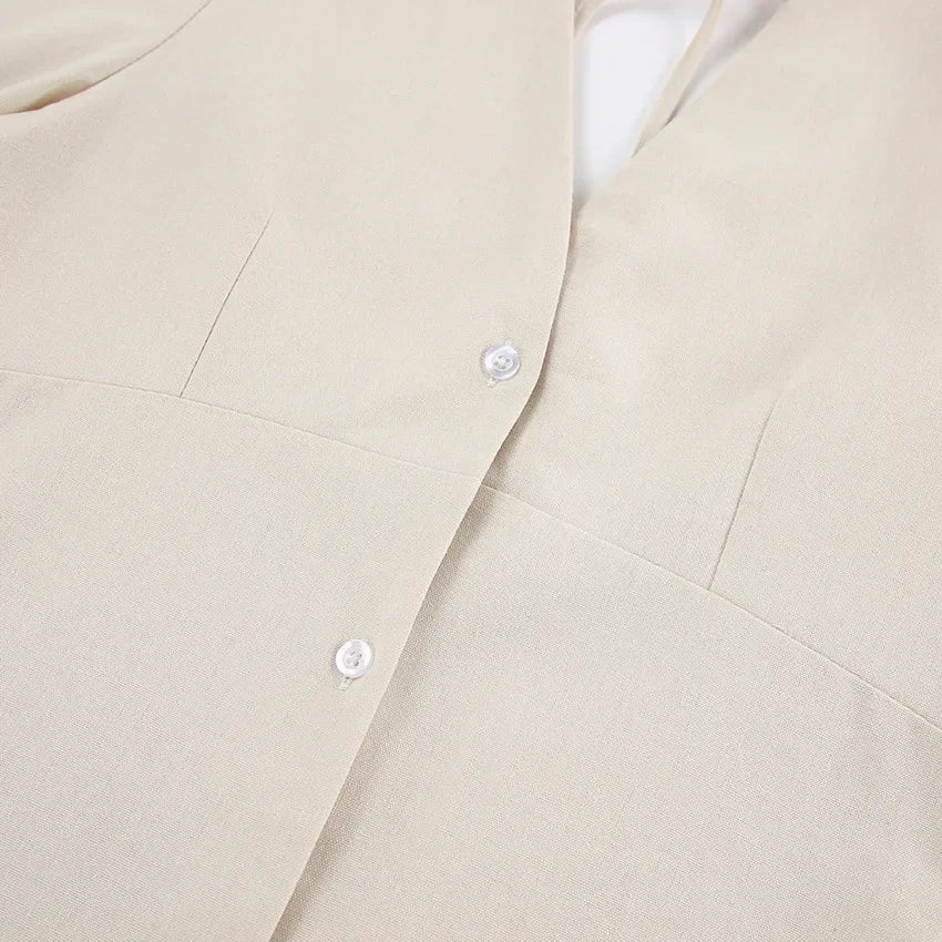 Vestido - Midi Linho